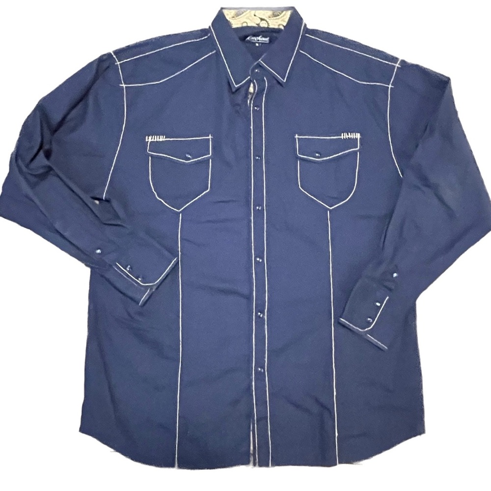 Knockout brand western wear shirt
